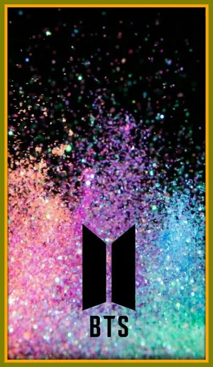 Bts Galaxy Glitter And Stars Wallpaper