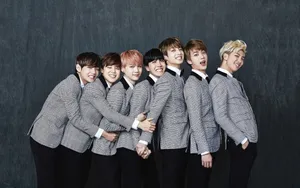 Bts Group Photo Side Profile Wallpaper