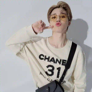 Bts Jimin Chanel Sweater Wallpaper