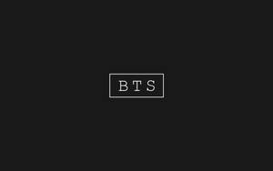 Bts Minimalist Logo Laptop Wallpaper