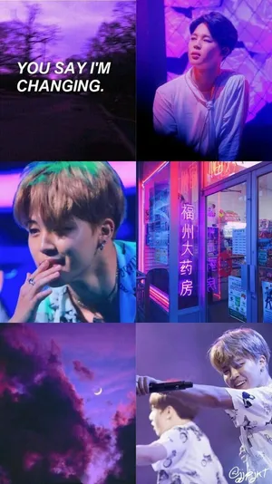Bts Park Jimin Aesthetic Wallpaper