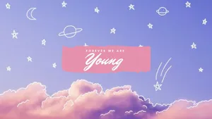 Bts Pink Aesthetic Desktop Wallpaper Wallpaper