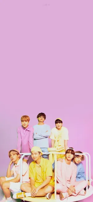 Bts Plain Purple Aesthetic Wallpaper