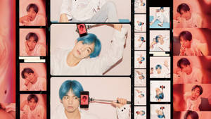Bts Tae Hyung Polaroids Wallpaper