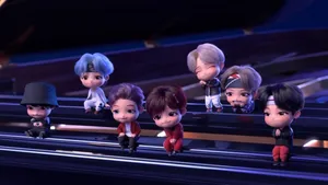 Bts Tinytan Bench Wallpaper