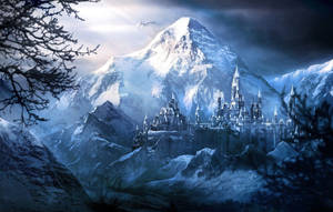 Bucephalon Frozen Castle Wallpaper