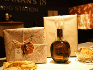 Buchanan's 18 Special Reserve In Luxurious Gift Designs Wallpaper