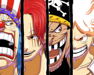Buggy And Others One Piece Desktop Wallpaper