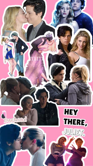 Bughead Collage Riverdale Love Story Wallpaper