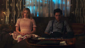 Bughead Serious Couch Discussion Wallpaper