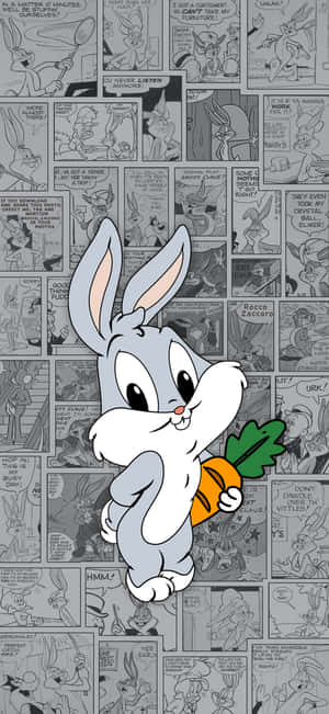 Bugs Bunny Can't Contain His Excitement About The New Iphone Wallpaper