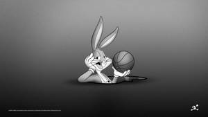 Bugs Bunny Holding A Ball Wallpaper