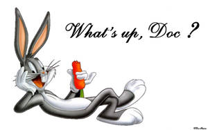 Bugs Bunny Waiting For Doc Wallpaper