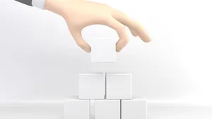 Building Box 3d Cartoon Digital Art Wallpaper