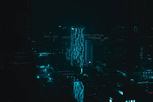 Building Illumination Neon City Wallpaper