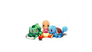 Bulbasaur Charmander And Squirtle Wallpaper