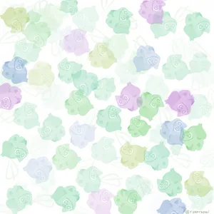 Bulbasaur Patterns Wallpaper