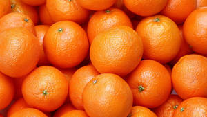 Bunch Of Orange Fruits Wallpaper