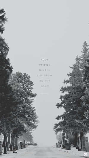 Bundle Up And Enjoy The Cozy Simplicity Of Winter Wallpaper