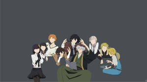 Bungo Stray Dogs Characters Vector Art Wallpaper
