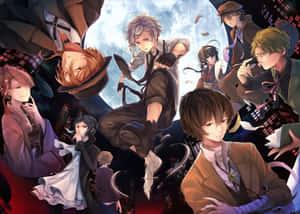 Bungou Stray Dogs Full Moon Art Wallpaper