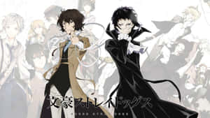 Bungou Stray Dogs - Join In The Thrilling Battle Of Superheroes Against Monsters Wallpaper