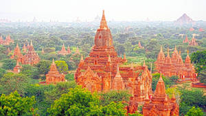 Burma Bagan Pagoda Wallpaper