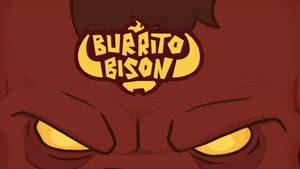 Burrito Bison Art Wallpaper
