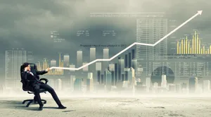 Business Market Sales Data Wallpaper