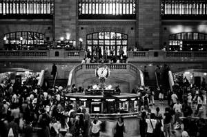 Busy Day At Grand Central Terminal Wallpaper