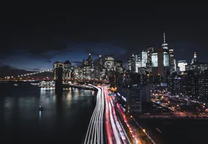 Busy Road In Manhattan New York 4k Wallpaper