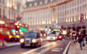 Busy Streets Of London Wallpaper