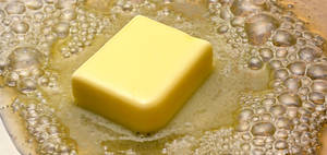 Butter Sizzling And Cooking Wallpaper