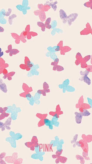 Butterflies For Cute Girly Phone Screen Wallpaper