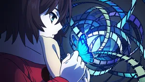 Butterfly And Kayo In Erased Wallpaper