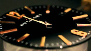 Bvlgari Watch Face Close Up Wallpaper