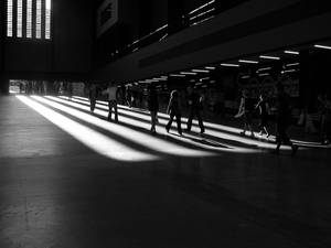 Bw Turbine Hall Tate Modern Wallpaper