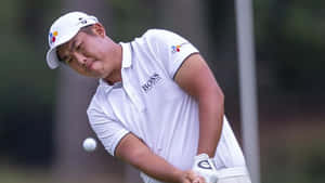 Byeong Hun An Looking At The Ball Wallpaper