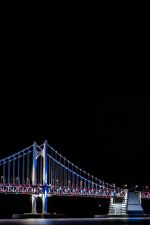 Cable Bridge In Busan Wallpaper