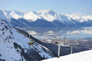 Cable Car In Anchorage Wallpaper