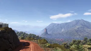 Cabo Verde Dirt Road Wallpaper