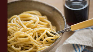 Cacio E Pepe With Soda Wallpaper