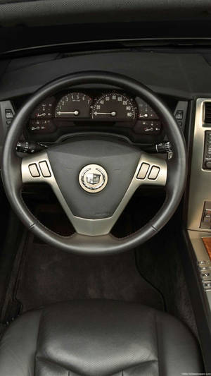 Cadillac Steering Wheel From Iphone Wallpaper