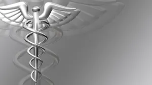 Caduceus Medical Symbol3 D Illustration Wallpaper