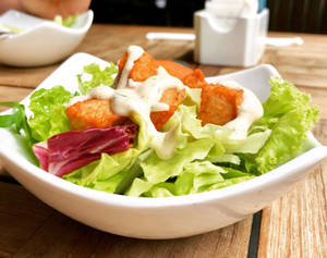Caesar Chicken Salad Wallpaper
