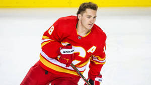 Calgary Flames Opening Night Matthew Tkachuk Wallpaper