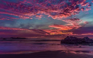 California Aesthetic Beautiful Clouds Wallpaper