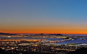California Usa Aerial Shot Wallpaper