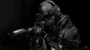 Call Of Duty Black Ops Soldier In 4k Resolution Wallpaper