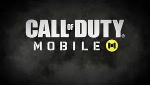 Call Of Duty Mobile Logo Black Background Wallpaper